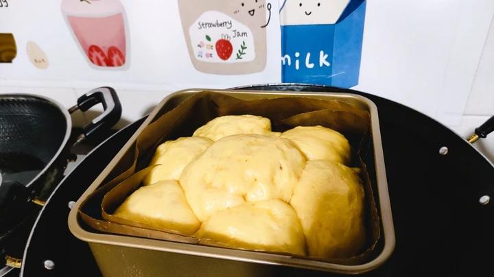 超松软的蒸面包