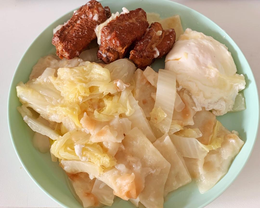 白菜烩饼