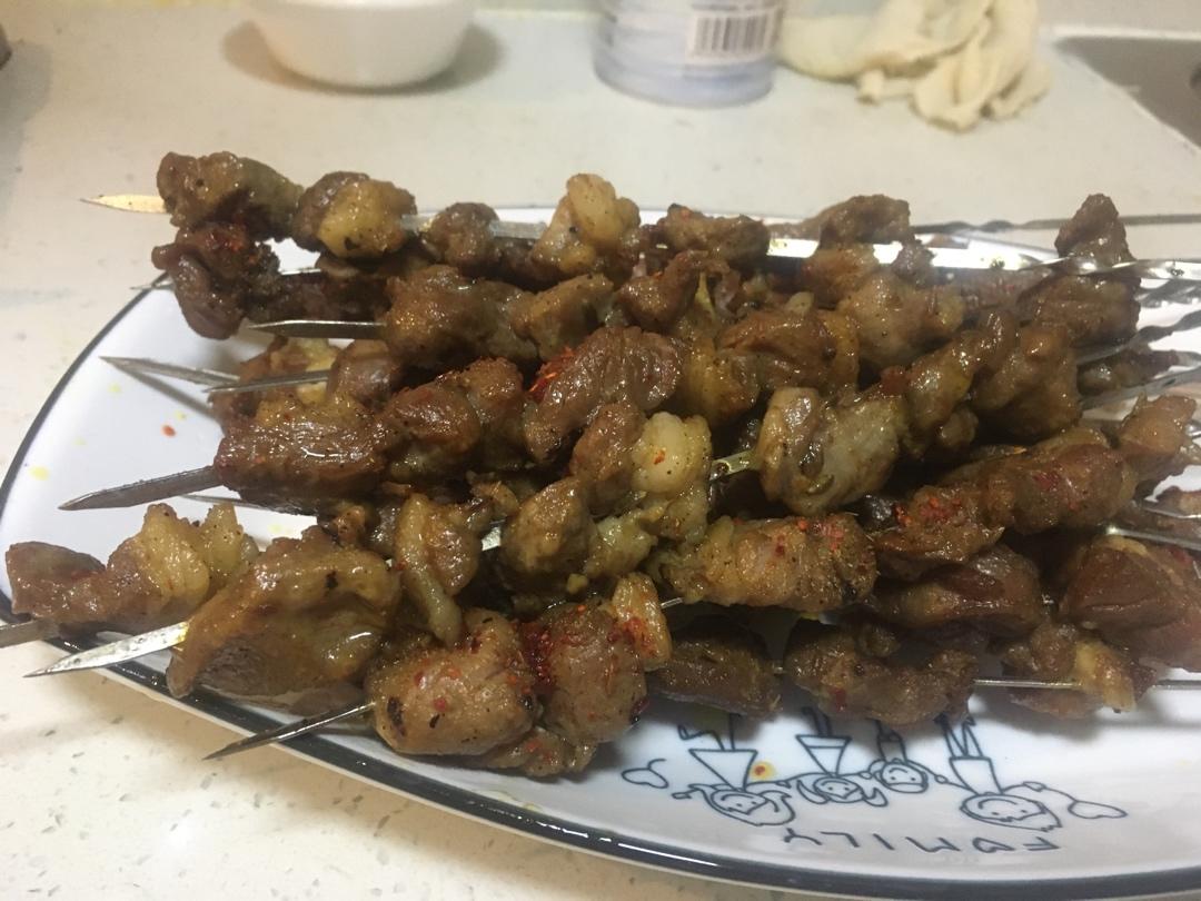 烤羊肉串
（烤箱版）