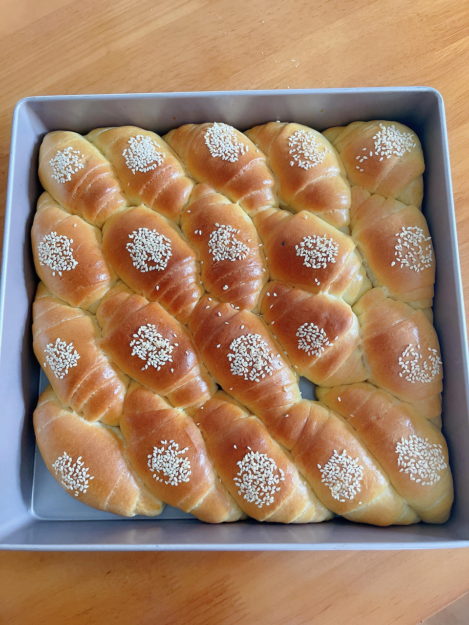 牛奶面包卷（直接法）