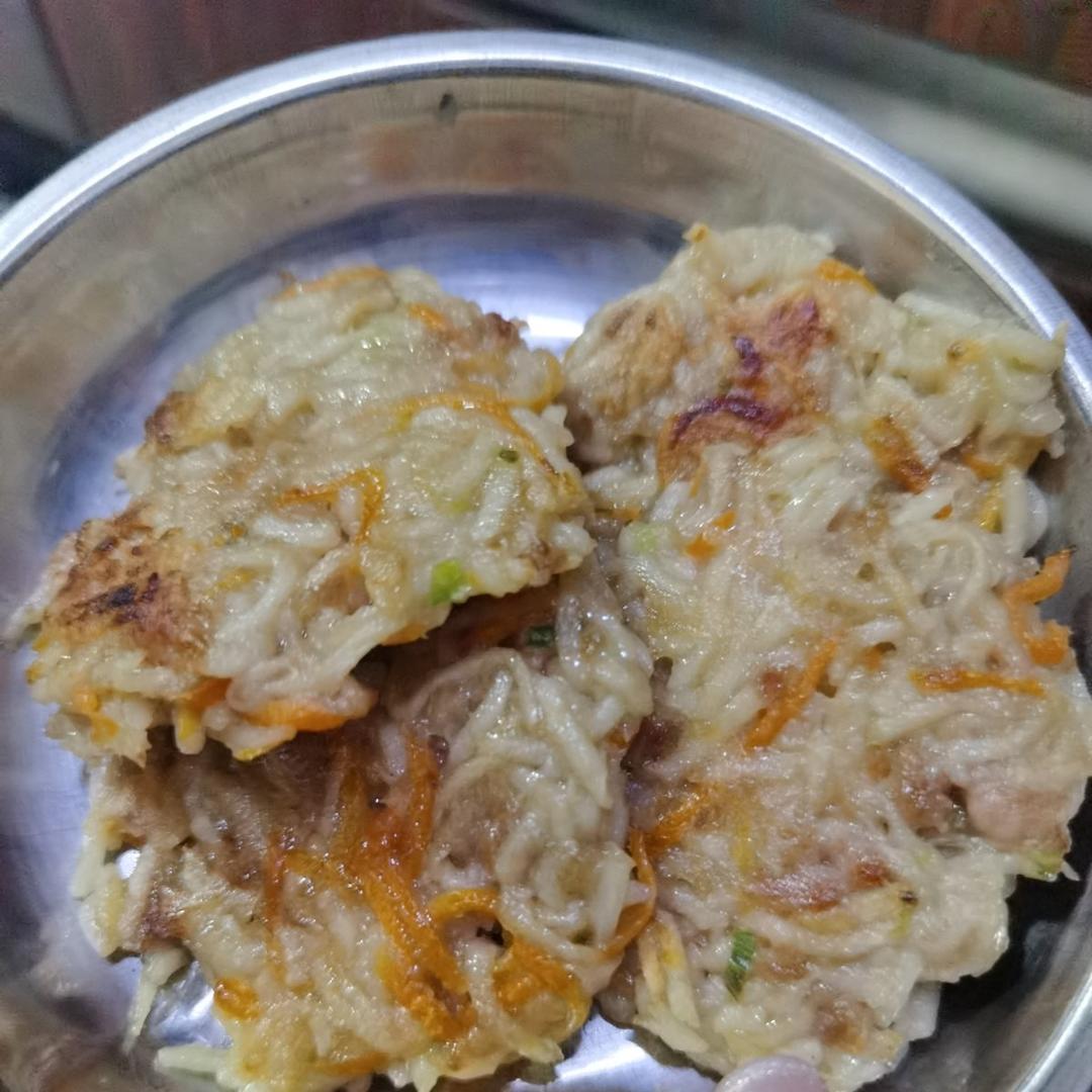 比藕盒简单还要好吃的香煎藕饼😋