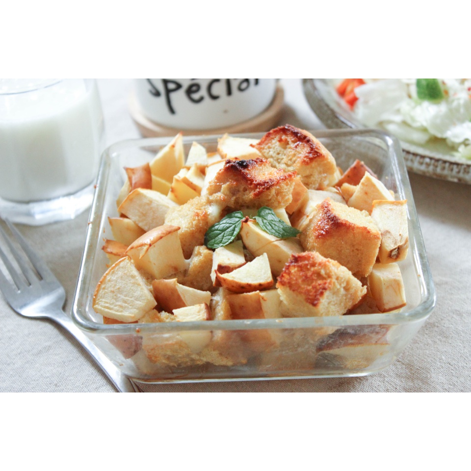 苹果&杏仁口味法式吐司