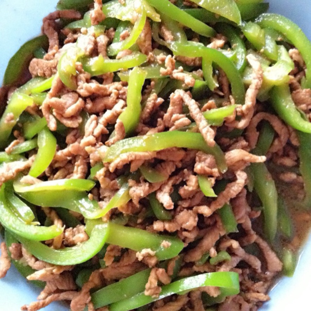 尖椒肉丝