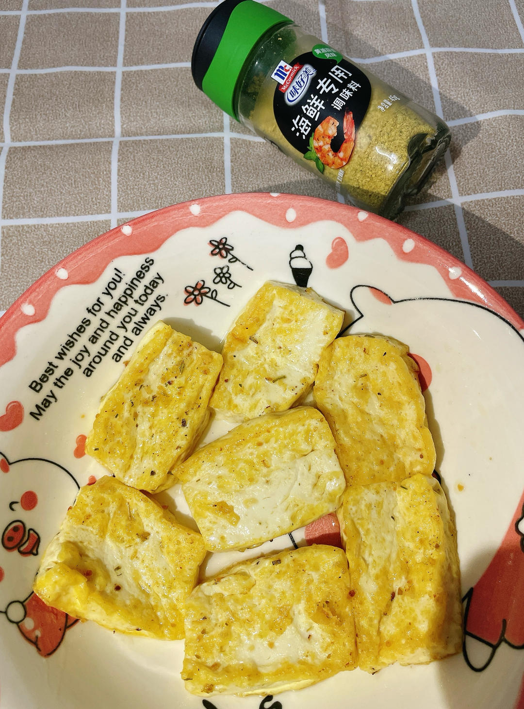 地中海蒜香虾仁配蘑菇