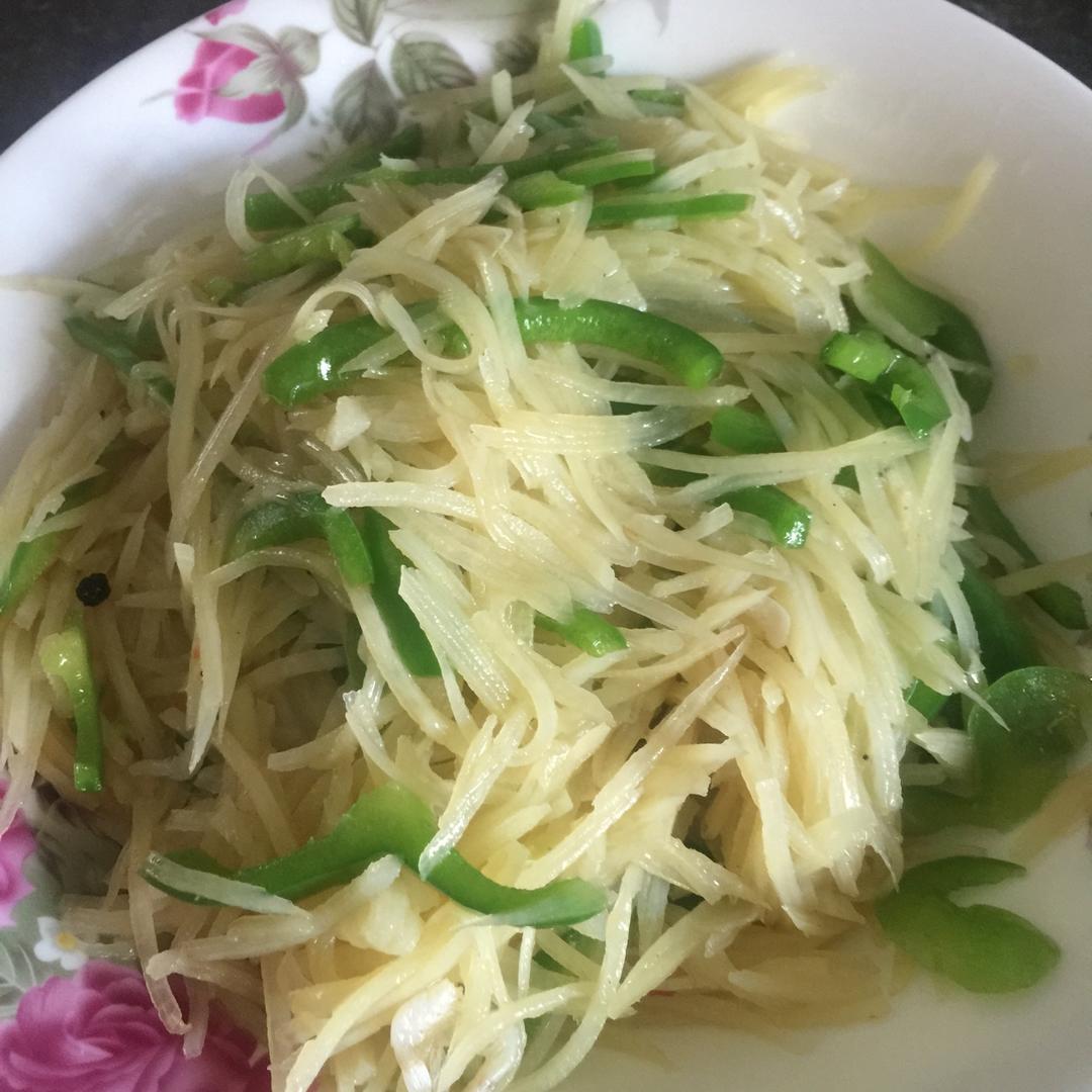 青椒土豆丝