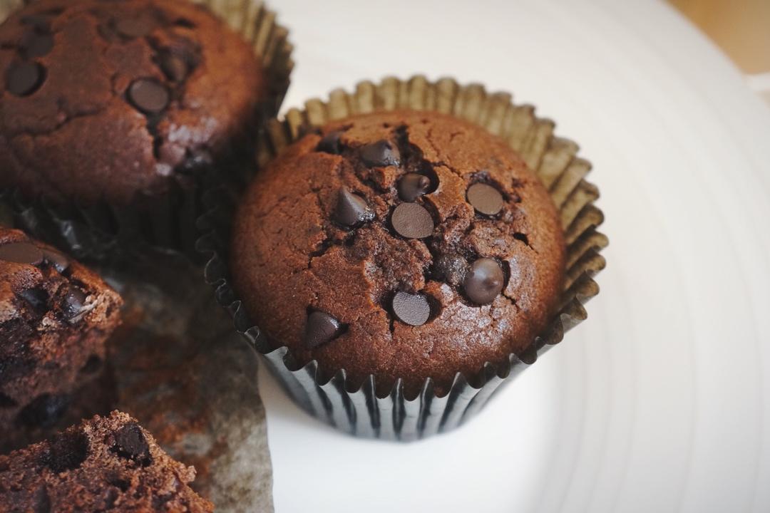 浓郁巧克力马芬