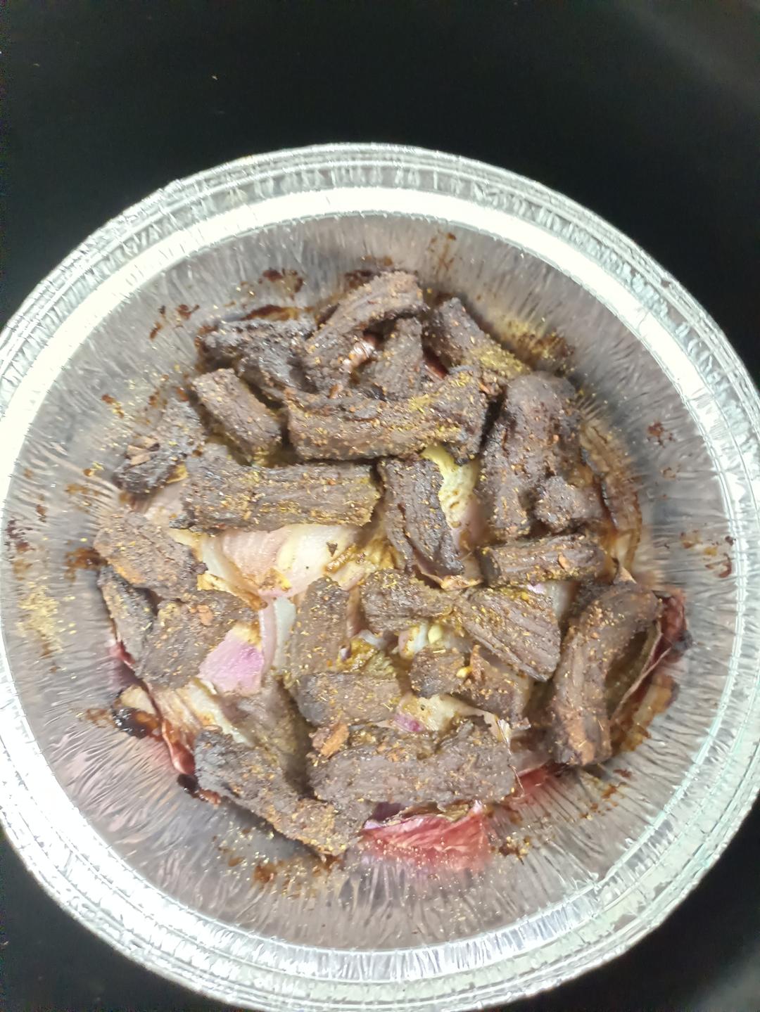 孜然牛肉粒