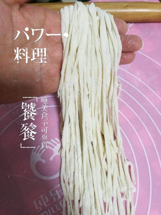 快手纯手工擀面条