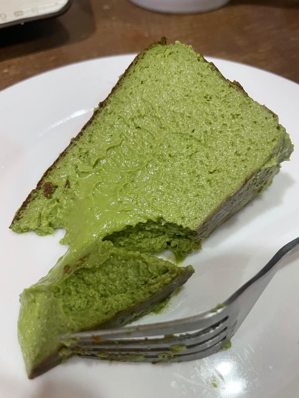 流心抹茶巴斯克芝士蛋糕