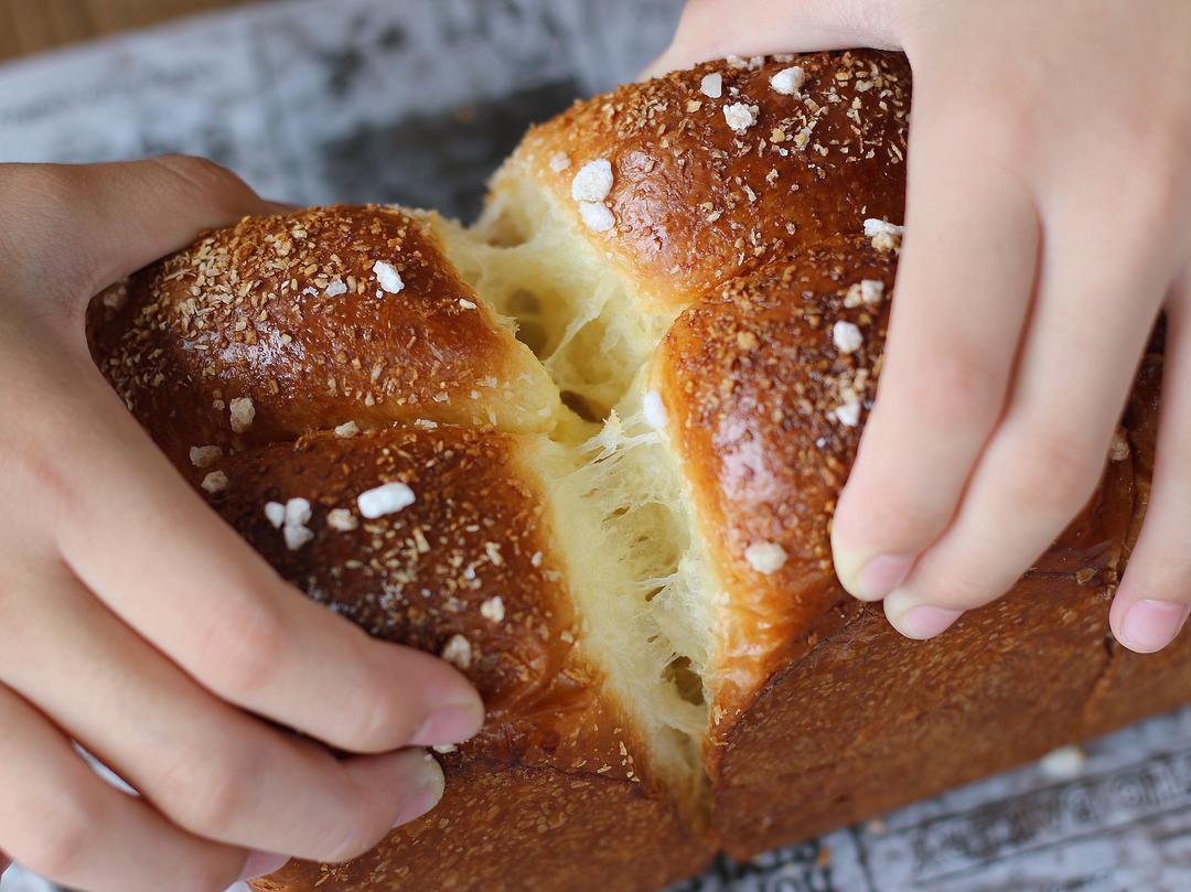 纯奶手撕吐司的做法 步骤1