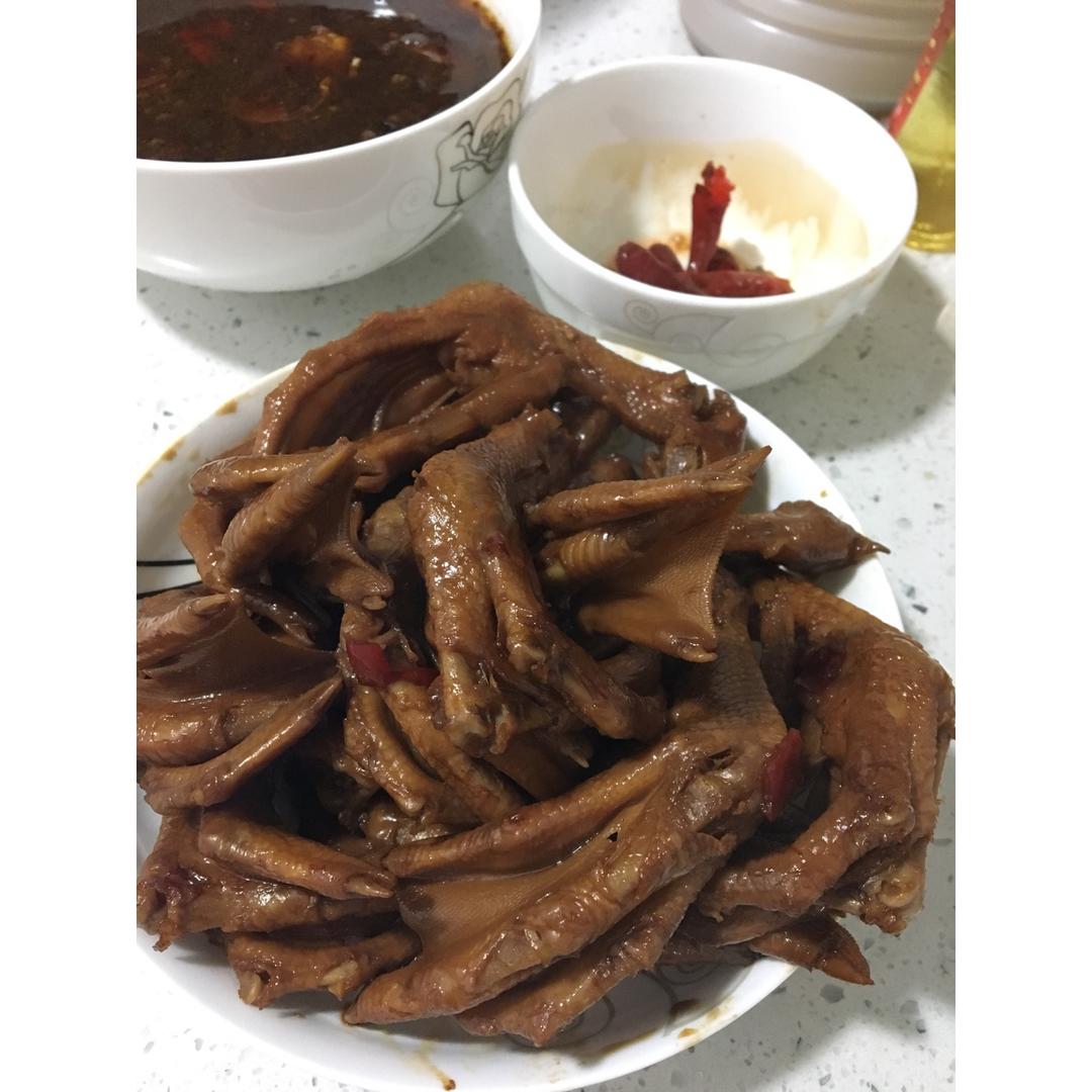 周黑鸭味～～～鸭翅 鸭爪
