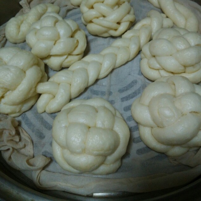 绣球馒头
