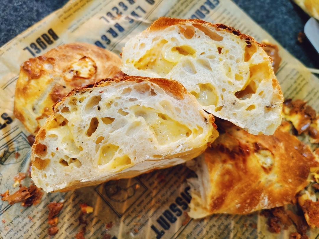 大孔奶酪恰巴塔