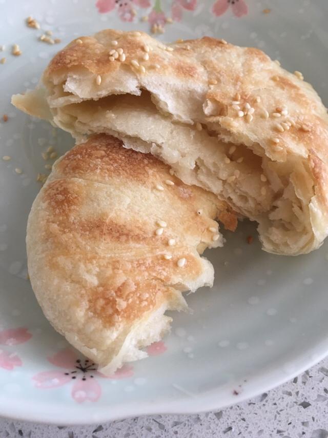 很酥脆的白糖烧饼