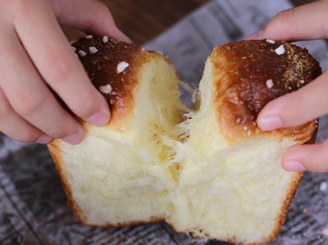 纯奶手撕吐司的做法 步骤1