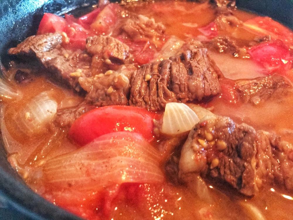 下饭番茄牛腩的做法