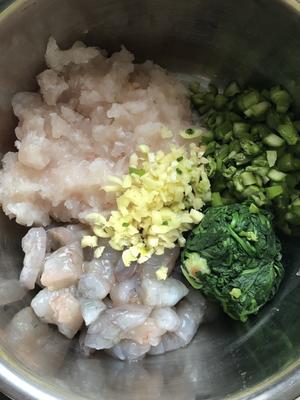 龙利鱼虾仁芦笋饺子—全麦饺子皮的做法 步骤4