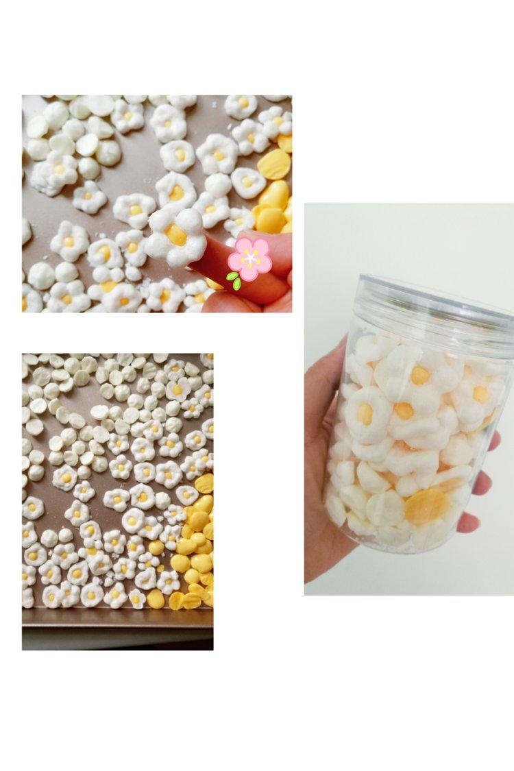 好看又美味的「花朵🌼溶豆」9个月➕且对蛋白不过敏