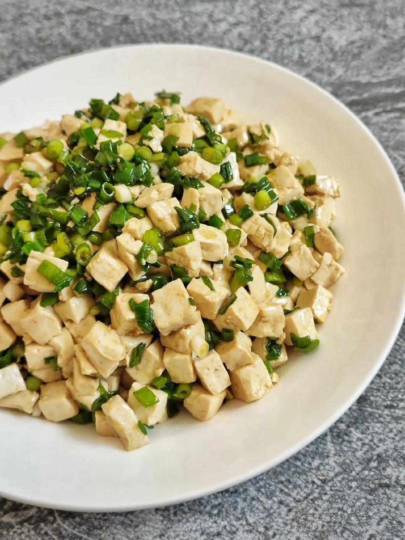 小葱拌豆腐