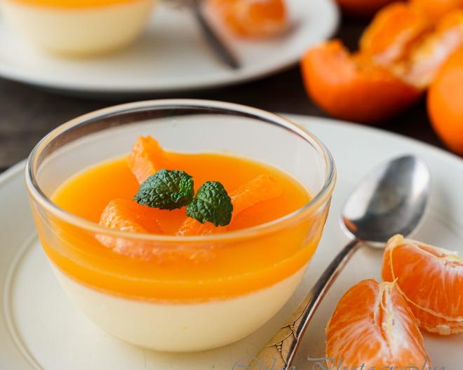 橘子酸奶冻的做法