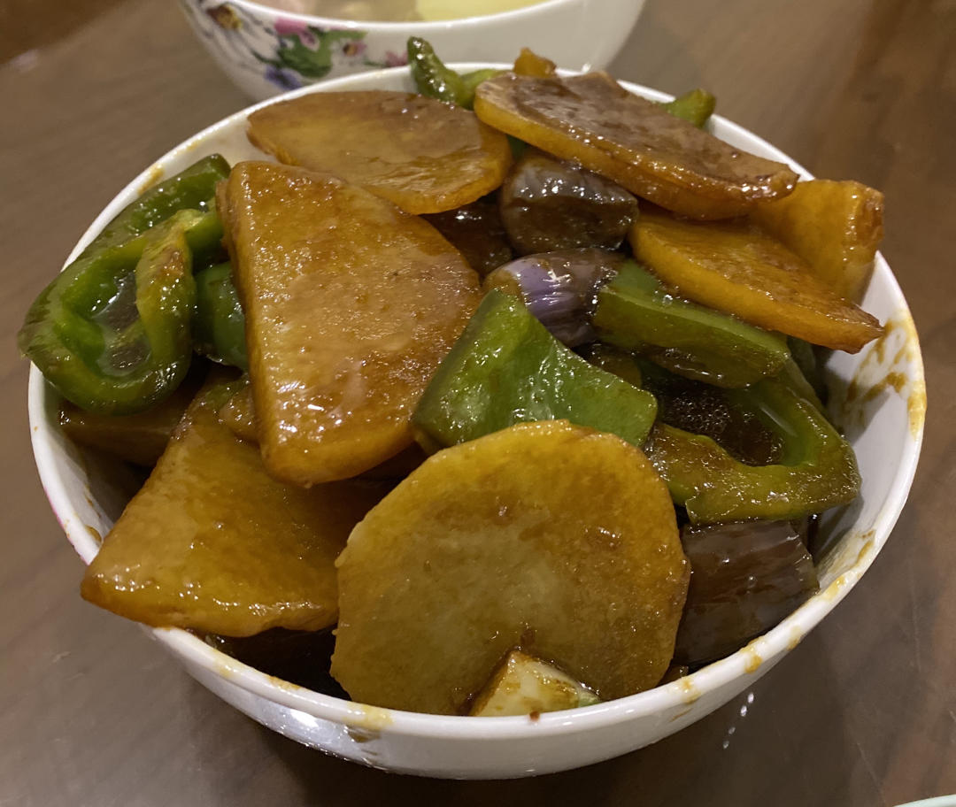 超级下饭的地三鲜