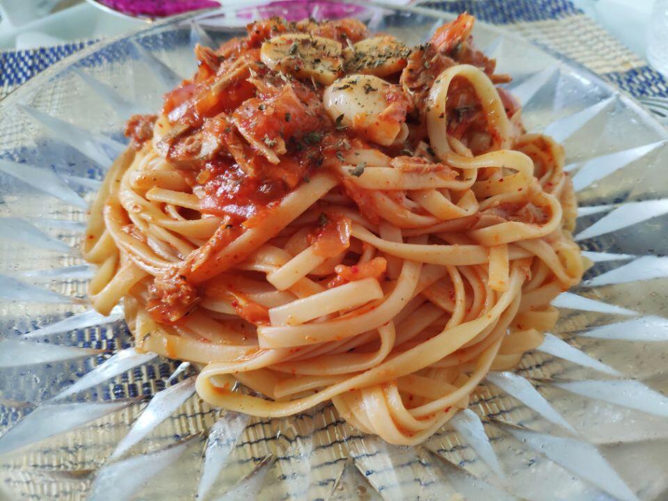 金枪鱼番茄酱意大利面 Spaghetti