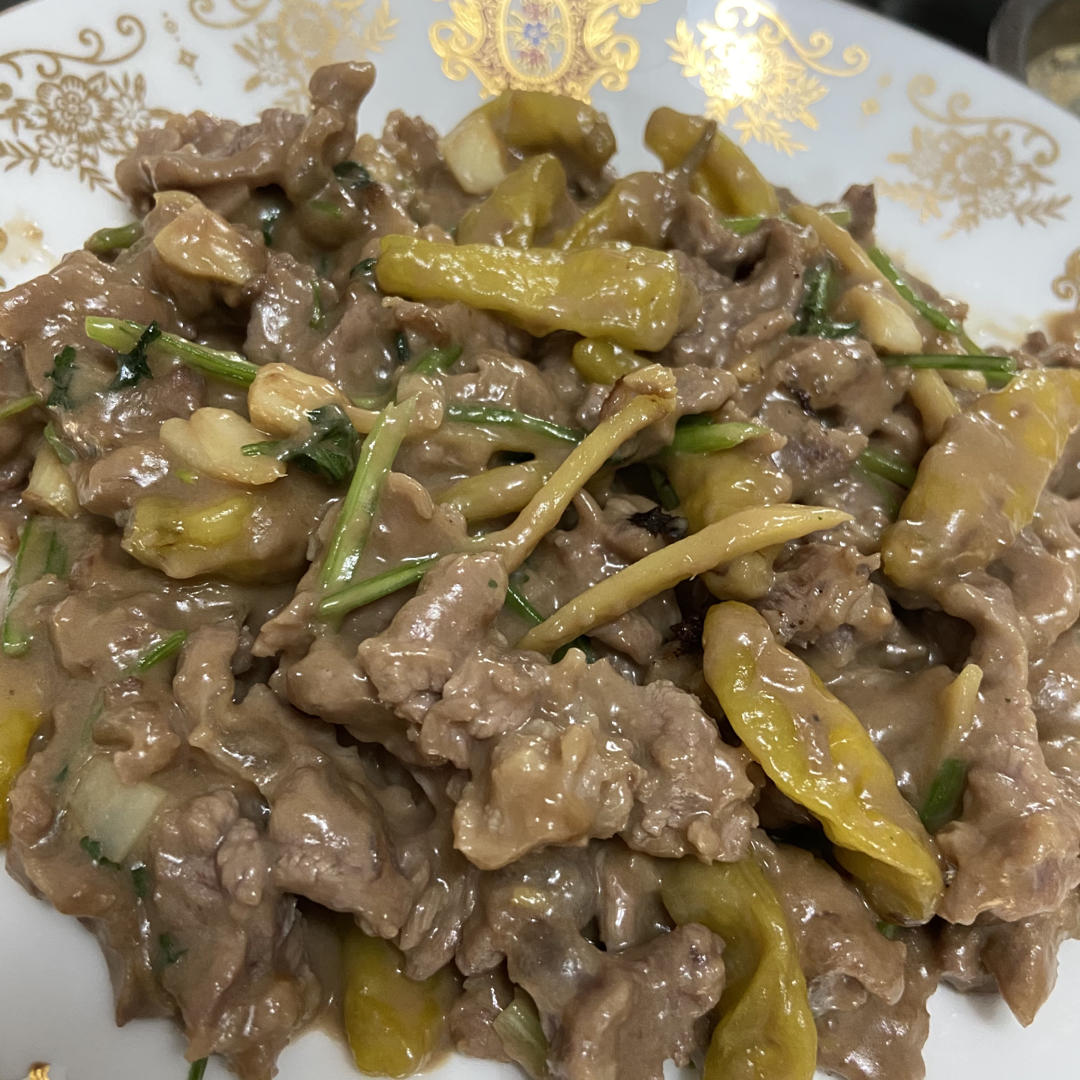 小炒牛肉