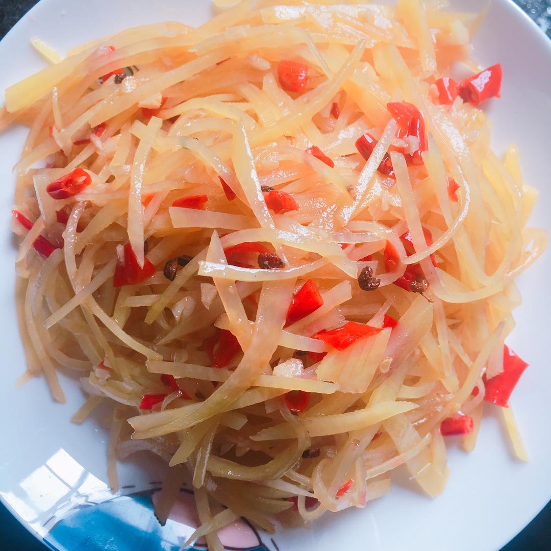 炝拌土豆丝