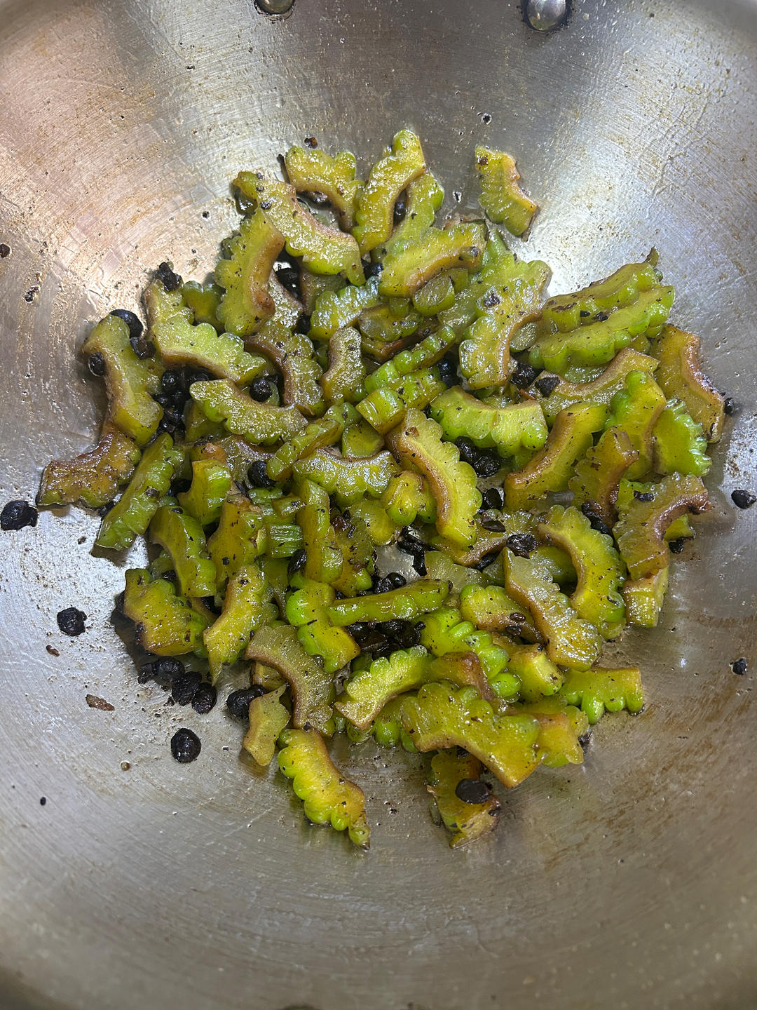 豆豉炒苦瓜