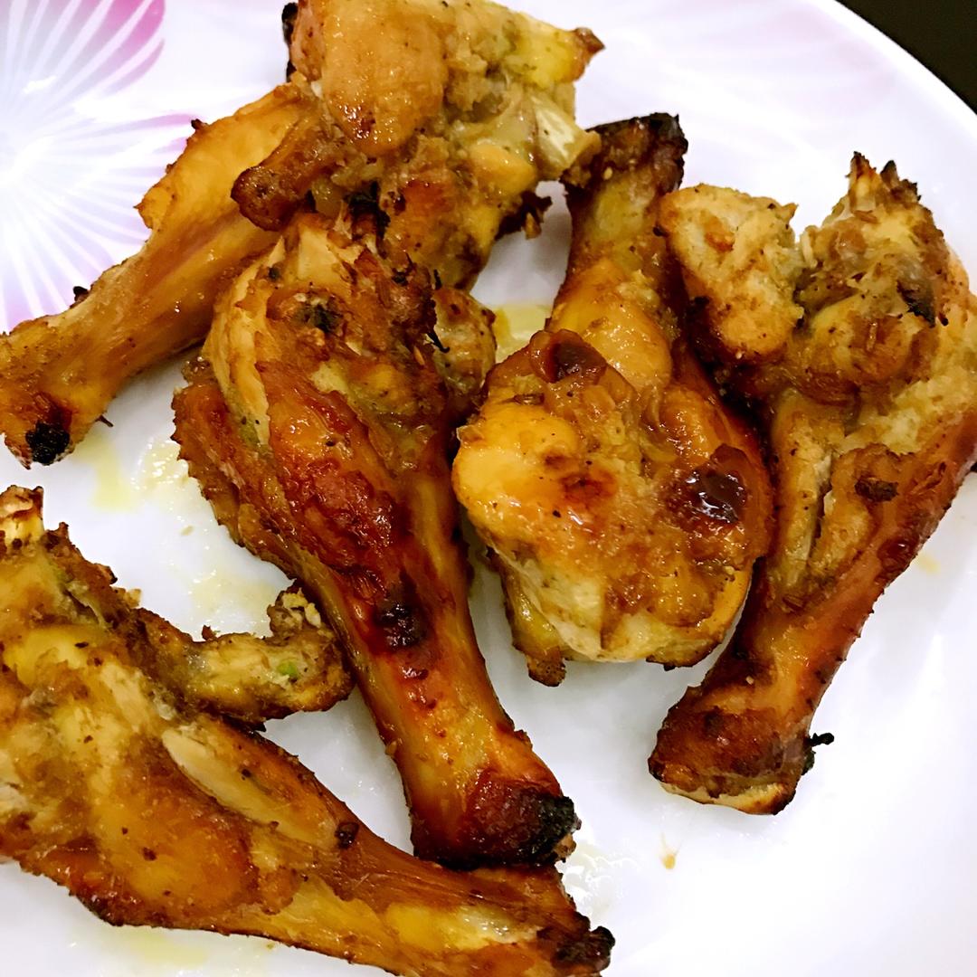 烤鸡翅（自制腌料）