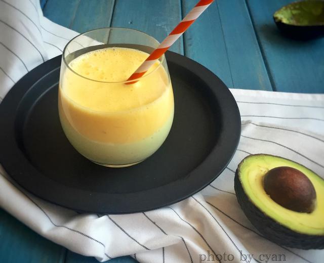 Avocado&Orange Milkshake（酪梨香橙奶昔）