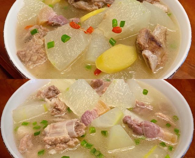 冬瓜排骨汤的做法