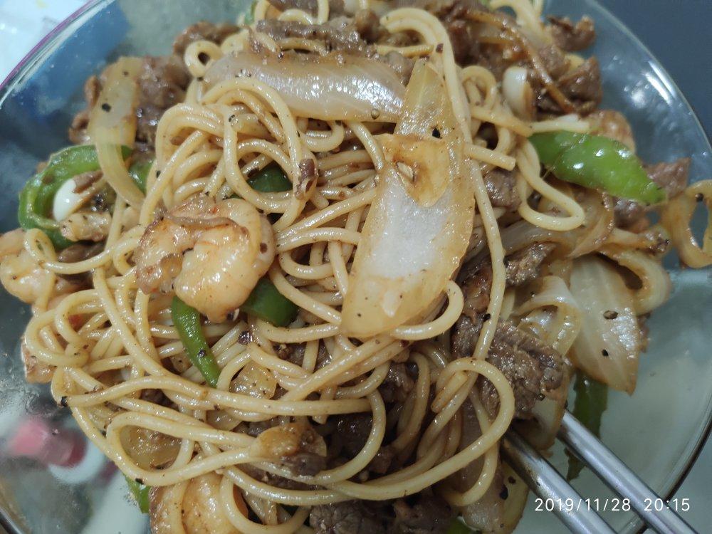 巨好吃的黑椒牛柳意面❗️简单易学