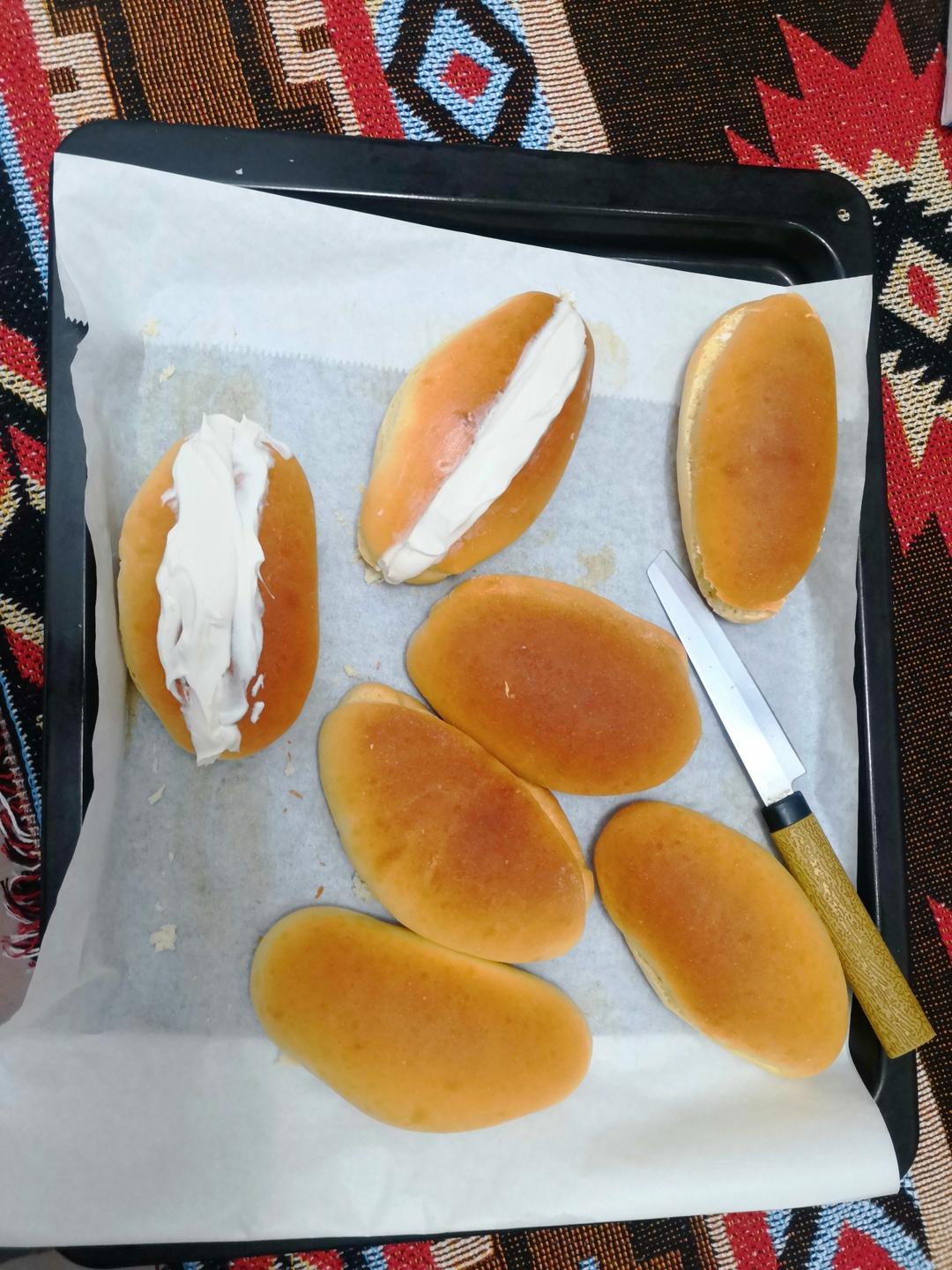 毛毛虫面包｜经典还原小时候最爱的奶油面包