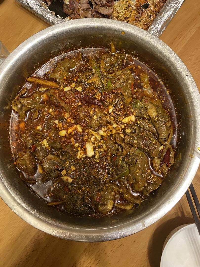 水煮牛肉