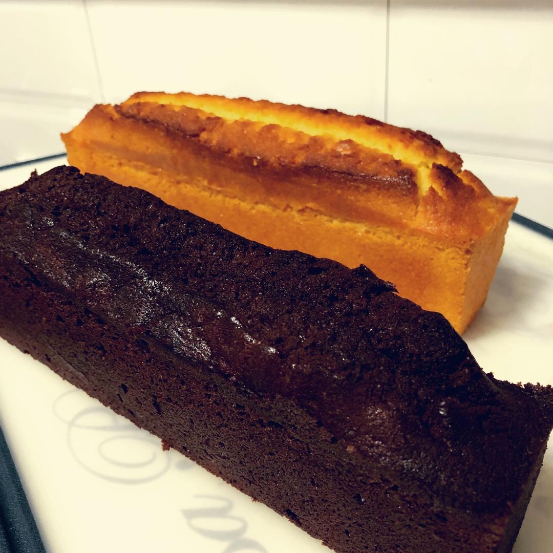 六种口味磅蛋糕