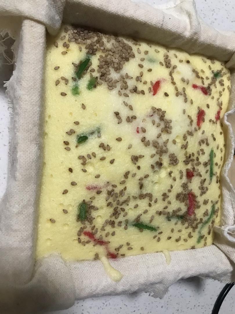 蒸糯米蛋糕：不分蛋无油无水无泡打粉可蒸可烤可电饭煲