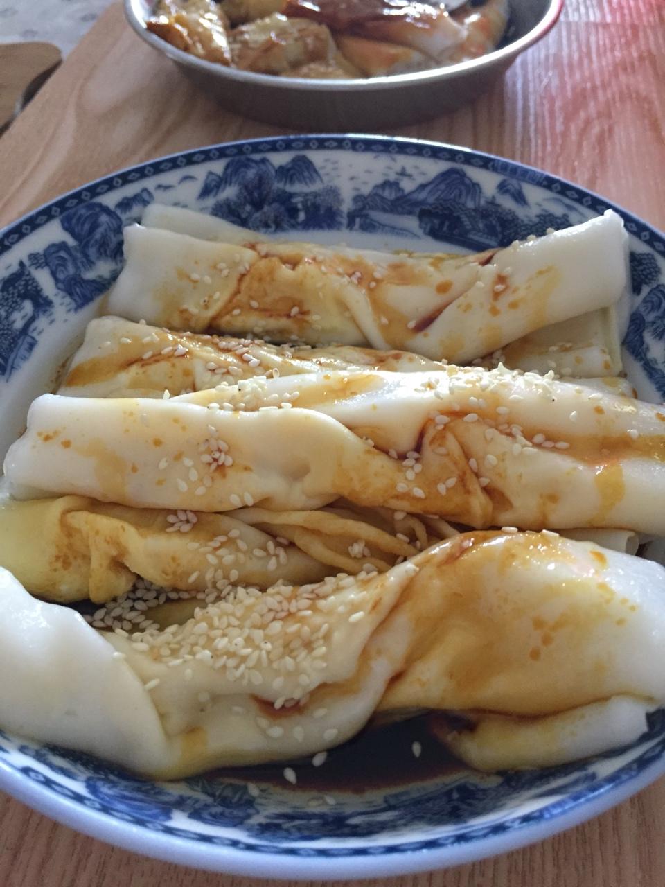 爽口嫩滑，晶莹剔透粤式肠粉——在家自己做拉肠