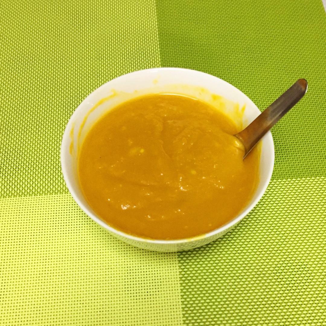 教你用电饭煲做南瓜粥