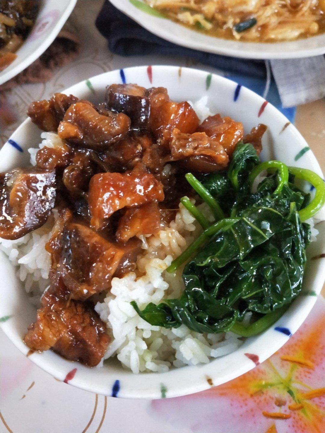【卤肉饭】软糯又好吃的米饭杀手