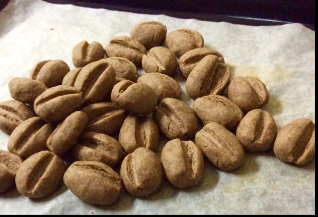 咖啡豆豆饼干