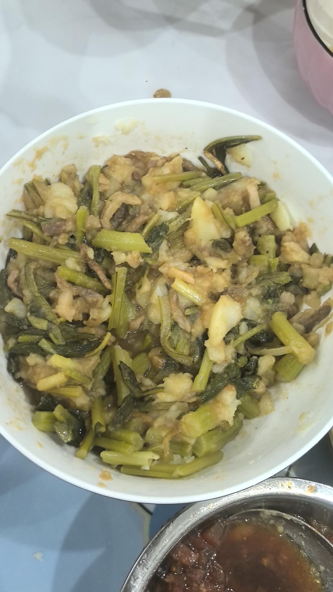菠菜土豆泥