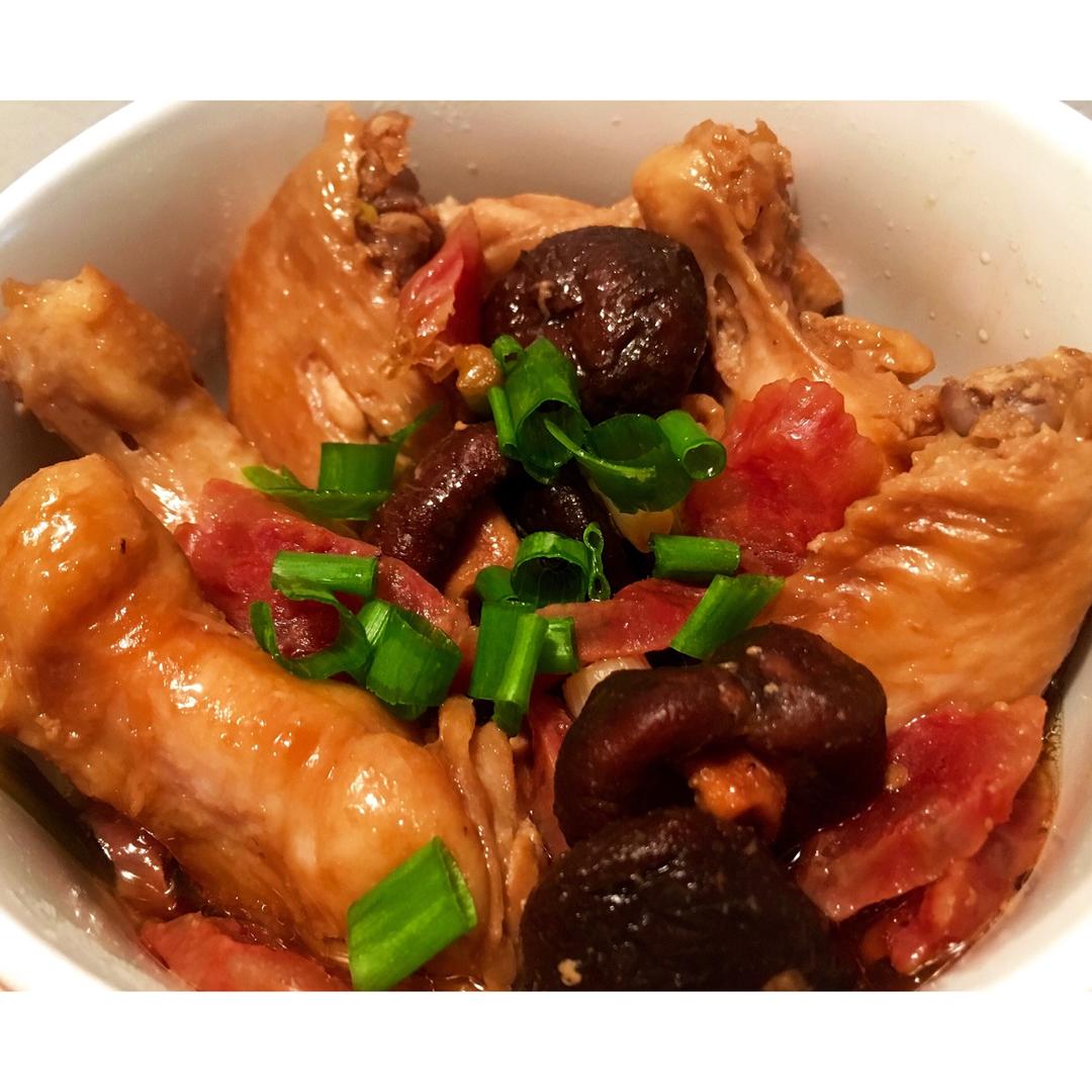 腊肠蒸鸡翅