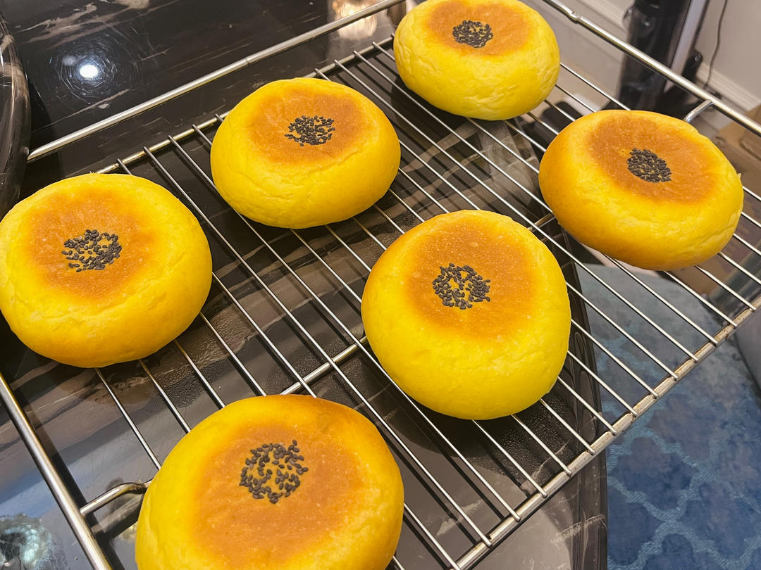 日式南瓜蜜豆包