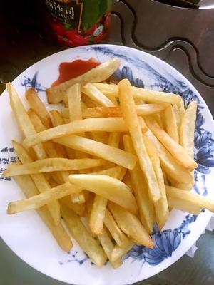 自制炸薯条🍟的做法 步骤8