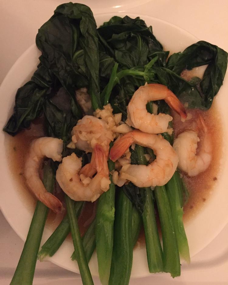 蚝油芥蓝，改刀后的比不改刀好吃百倍