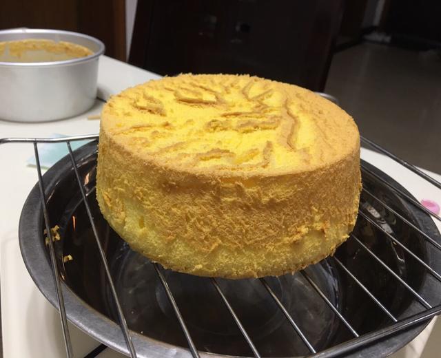 6寸戚风蛋糕(10L小烤箱)零失败的做法