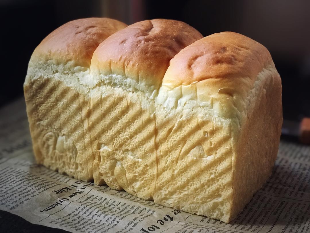 夺命软吐司(๑´ڡ`๑)超软拉丝极速方便的一次发酵吐司