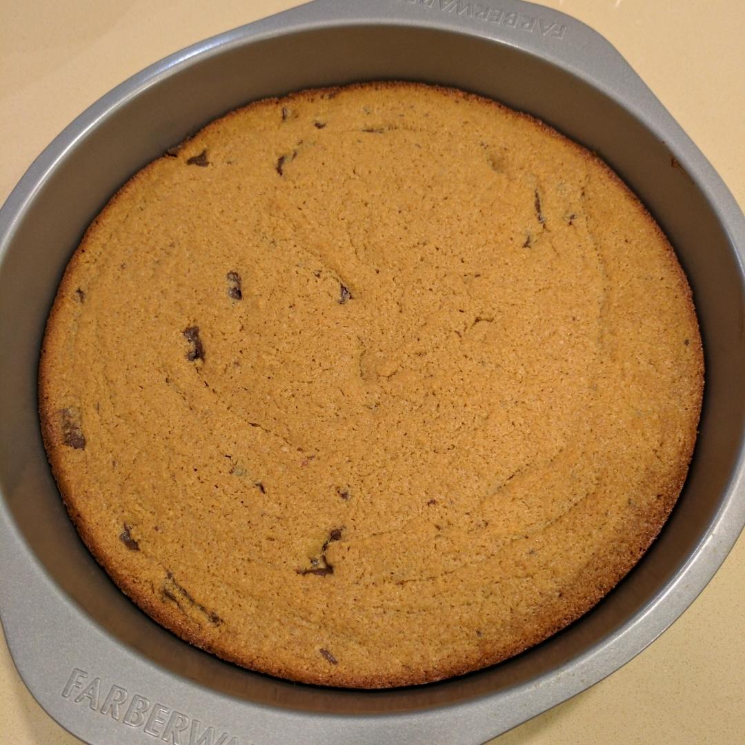杏仁酱铁盘曲奇Skillet Cookie