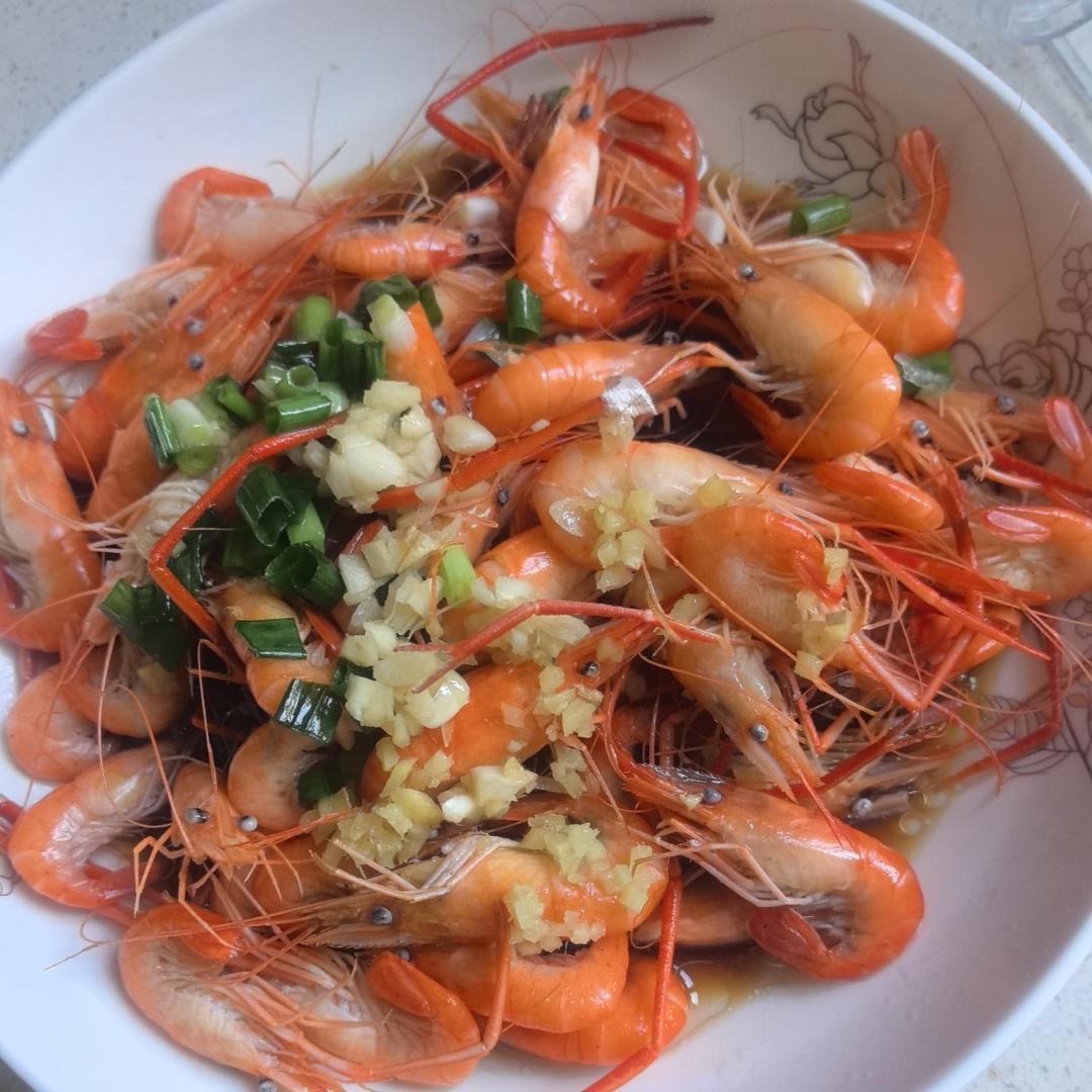 三步完成的酱油河虾